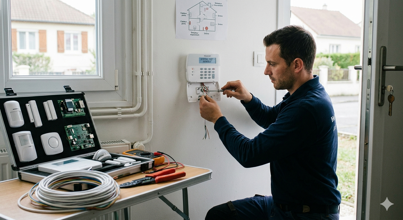 Centrale alarme intrusion professionnelle APB